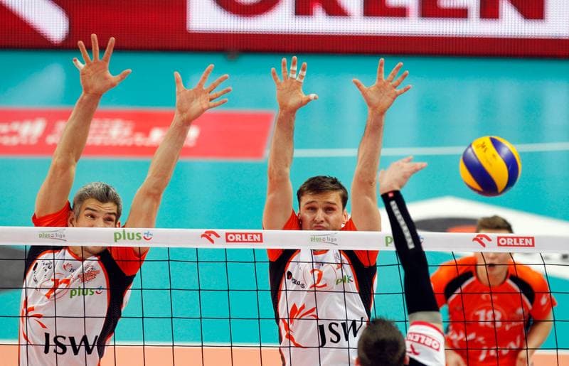 Volleyball. PlusLiga. Jastrzebski Wegiel - ZAKSA Kedzierzyn-Kozle. 11.01.2014