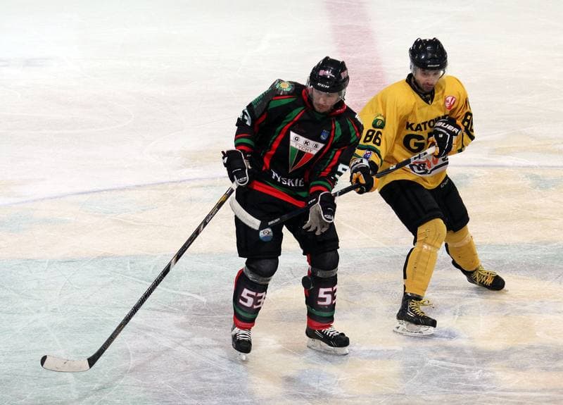 Ice Hockey. Polska Hokej Liga. HC GKS Katowice - GKS Tychy. 04.10.2013