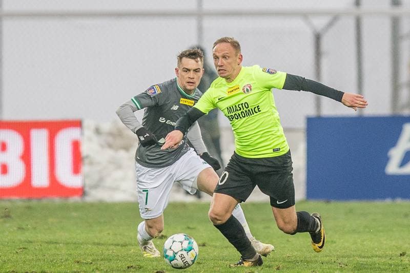 Football. Fortuna Puchar Polski. Puszcza Niepolomice - Lechia Gdansk. 09.02.2021