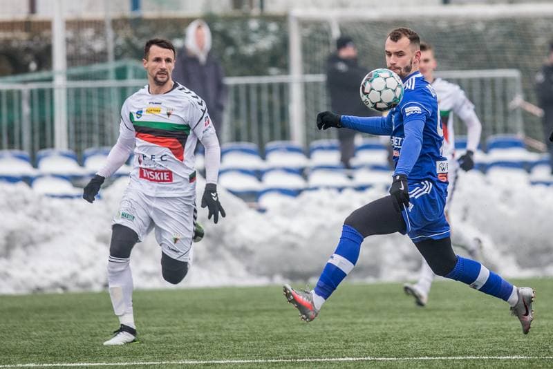 Football. Sparing. GKS Tychy - Bruk-Bet Termalica Nieciecza. 10.02.2021