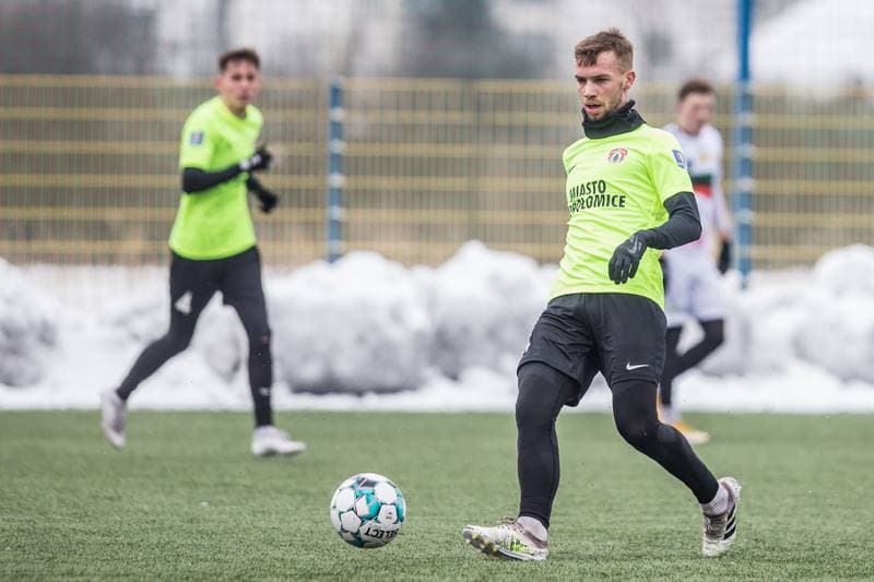 Football. Sparing. GKS Tychy - Puszcza Niepolomice. 13.02.2021