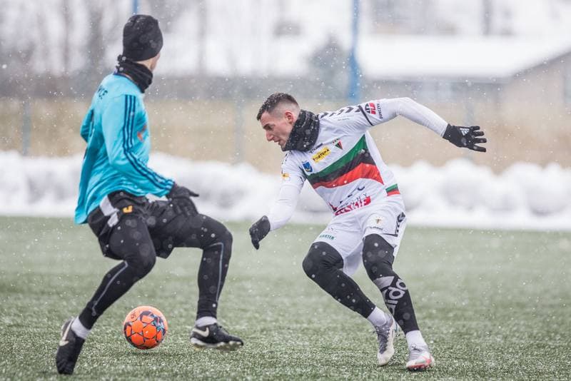 Football. Sparing. GKS Tychy - Pniowek Pawlowice. 13.02.2021