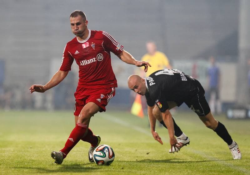 Football. T-Mobile Ekstraklasa. Gornik Zabrze - Jagiellonia Bialystok. 08.08.2014