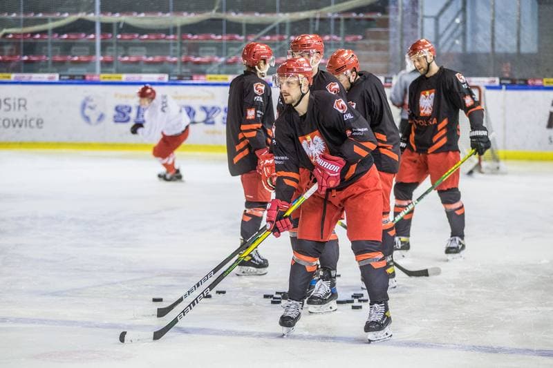 Ice Hockey. Poland national team. Training. 15.04.2021