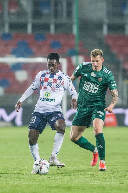 Football. PKO BP Ekstraklasa. Gornik Zabrze - Slask Wroclaw. 16.04.2021