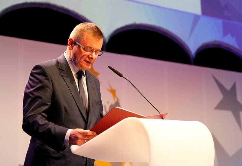 Jerzy Polaczek. European Congress of Small and Medium Enterprises. Press Conference. 12.10.2015
