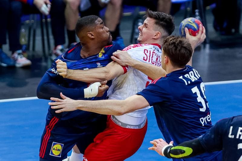 Handball. IHF World Men's Championship. Poland - France. 11.01.2023