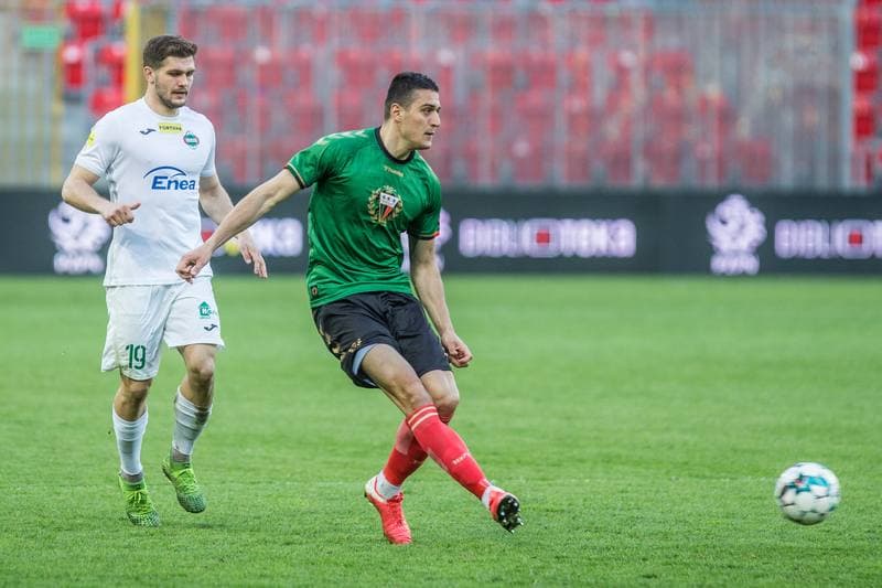 Football. Fortuna I Liga. GKS Tychy - Radomiak Radom. 20.04.2021
