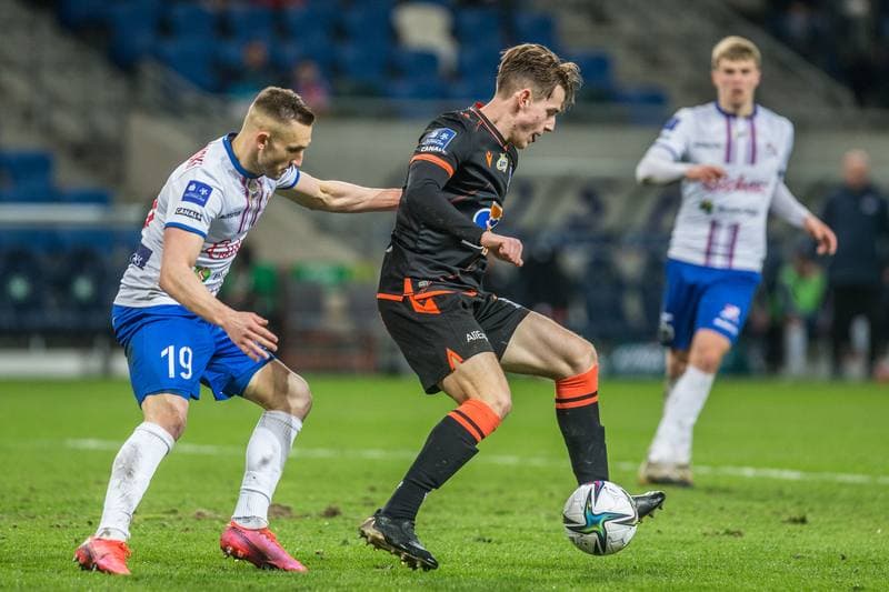 Football. PKO BP Ekstraklasa. Podbeskidzie Bielsko-Biala - Lech Poznan. 23.04.2021