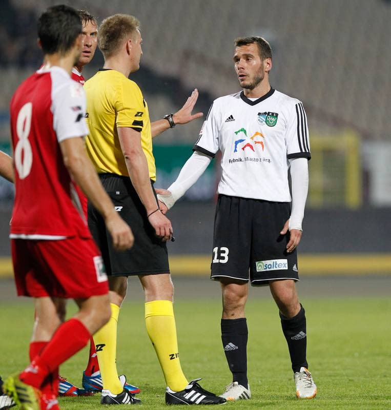 Football. II Liga. Energetyk ROW Rybnik - Zaglebie Sosnowiec. 30.09.2014