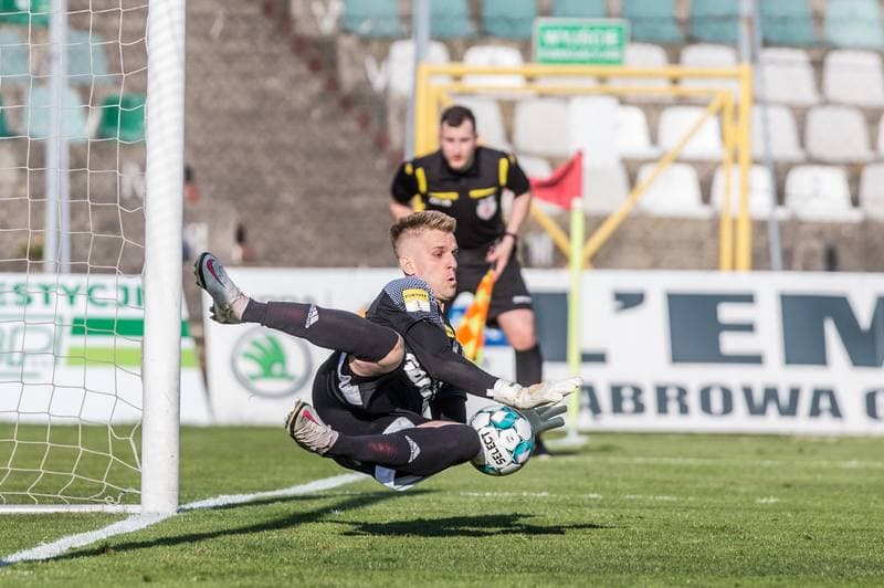 Football. Fortuna I Liga. Zaglebie Sosnowiec - Arka Gdynia. 28.04.2021