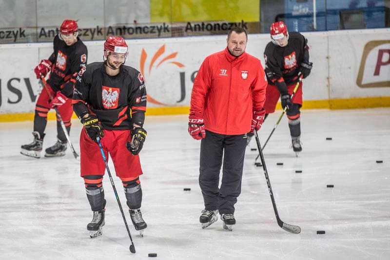 Ice Hockey. Poland national team. Training. 02.05.2021