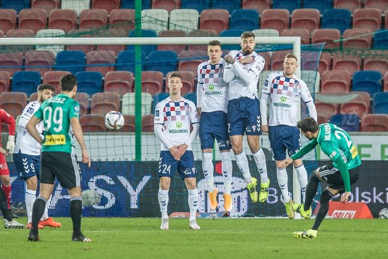 Football. PKO BP Ekstraklasa. Gornik Zabrze - Legia Warsaw. 27.02.2021