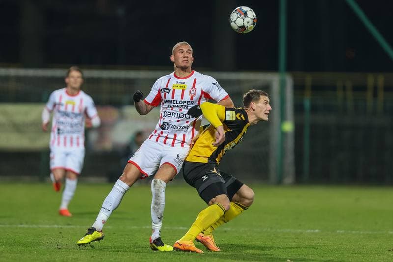 Football. Fortuna I Liga. GKS Katowice - Resovia Rzeszow. 18.03.2023
