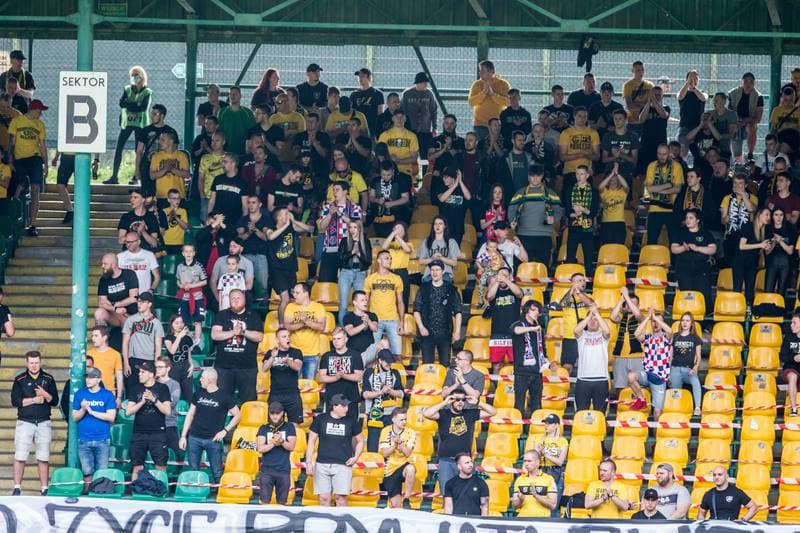 Football. eWinner II liga. GKS Katowice - Wigry Suwalki. 15.05.2021