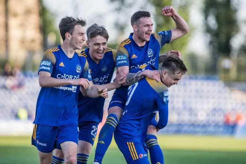 Football. III Liga. Ruch Chorzow - Miedz II Legnica. 02.06.2021