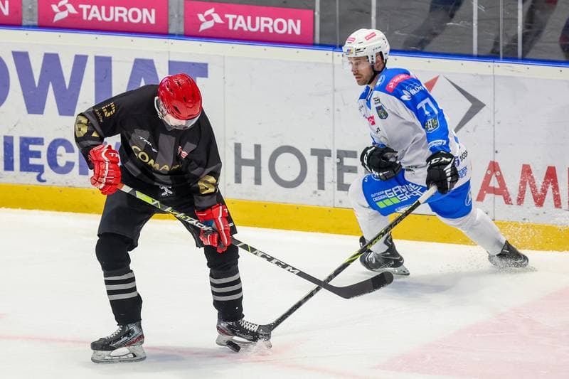 Ice Hockey. Tauron PHL. Tauron Re-Plast Unia Oswiecim - Comarch Cracovia. 29.03.2023