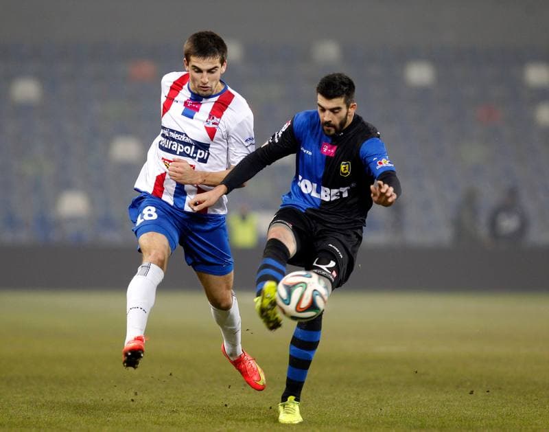 Football. T-Mobile Ekstraklasa. Podbeskidzie Bielsko Biala - Zawisza Bydgoszcz. 14.12.2014