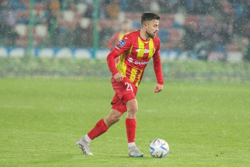 Football. PKO BP Ekstraklasa. Gornik Zabrze - Korona Kielce. 06.04.2023