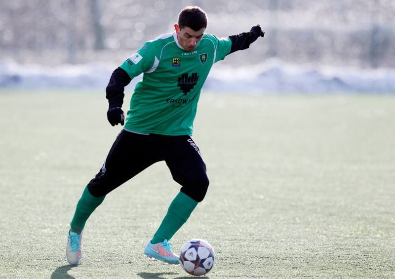 Football. Friendly Match. GKS Katowice - MKS Kluczbork. 31.01.2015