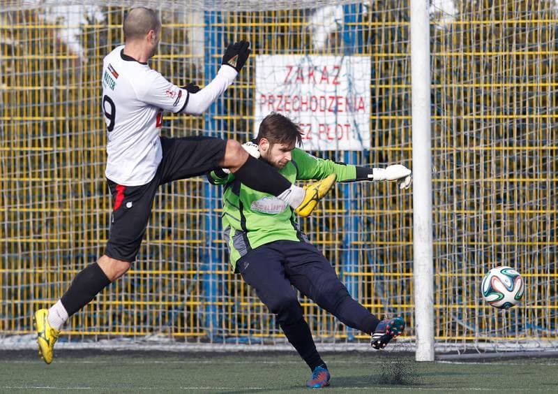 Football. Friendly Match. GKS Tychy - Limanovia Limanowa. 04.02.2015