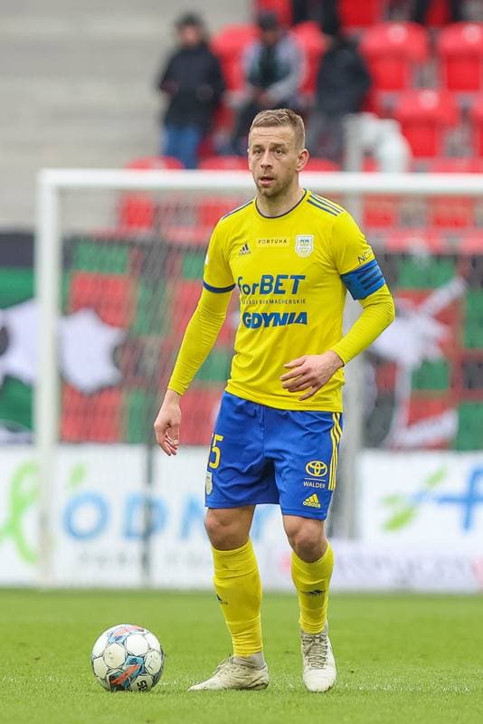 Football. Fortuna I Liga. GKS Tychy - Arka Gdynia. 08.04.2023