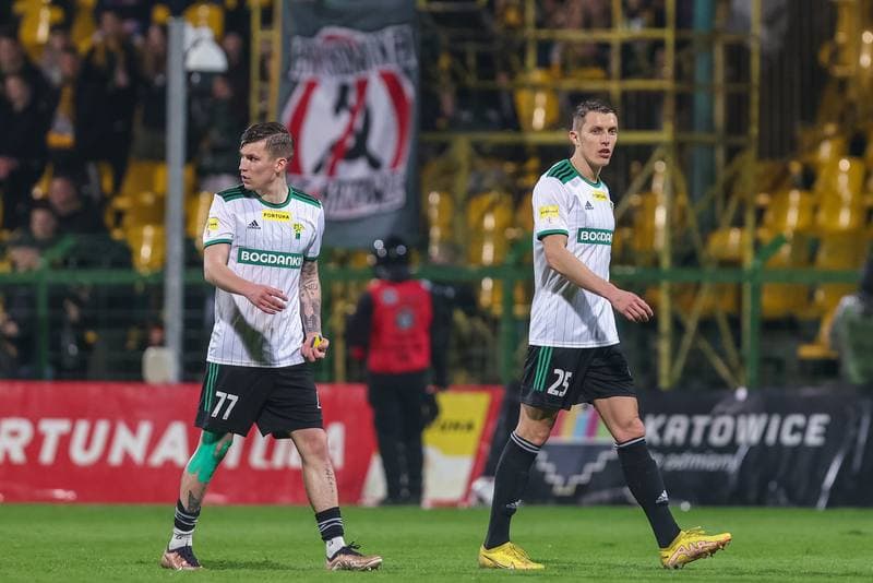 Football. Fortuna I Liga. GKS Katowice - Gornik Leczna. 15.04.2023