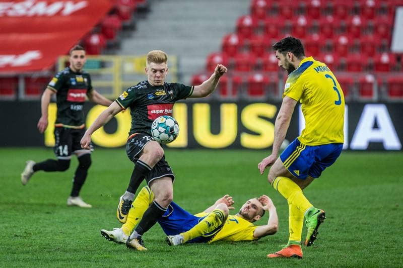 Football. Fortuna I Liga. GKS Tychy - Arka Gdynia. 01.04.2021