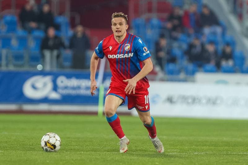 Football. Fortuna:Liga. Banik Ostrava - Viktoria Plzen. 16.04.2023