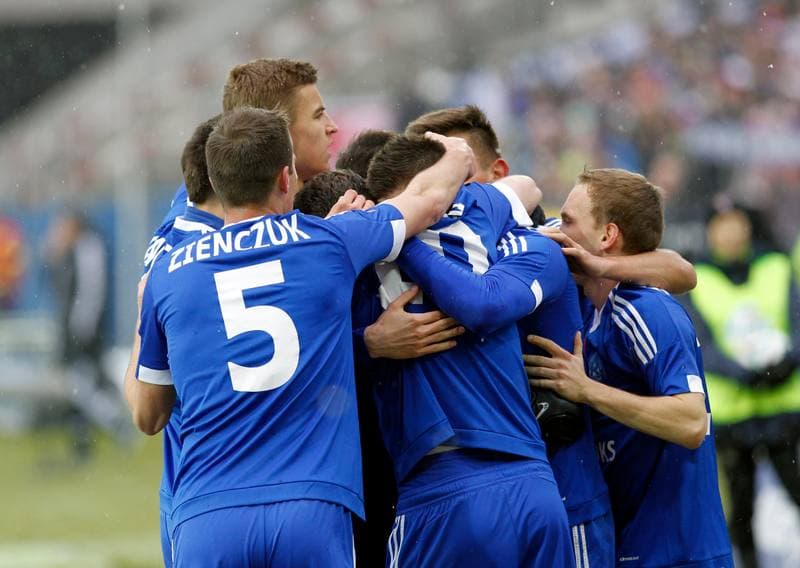 Football. T-Mobile Ekstraklasa. Gornik Zabrze - Ruch Chorzow. 02.04.2015