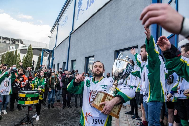 Ice Hockey. PHL. JKH GKS Jastrzebie - Comarch Cracovia. 03.04.2021