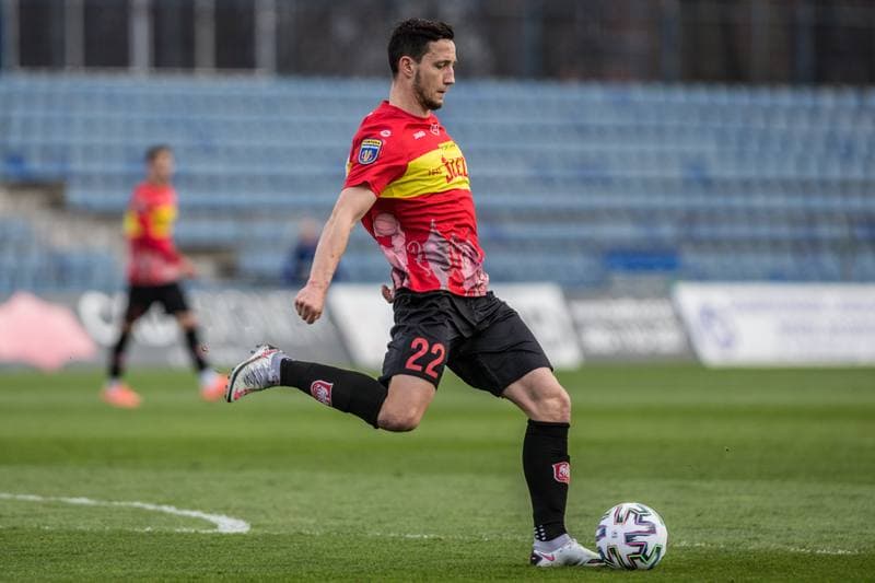 Football. III Liga. Ruch Chorzow - Sleza Wroclaw. 10.04.2021