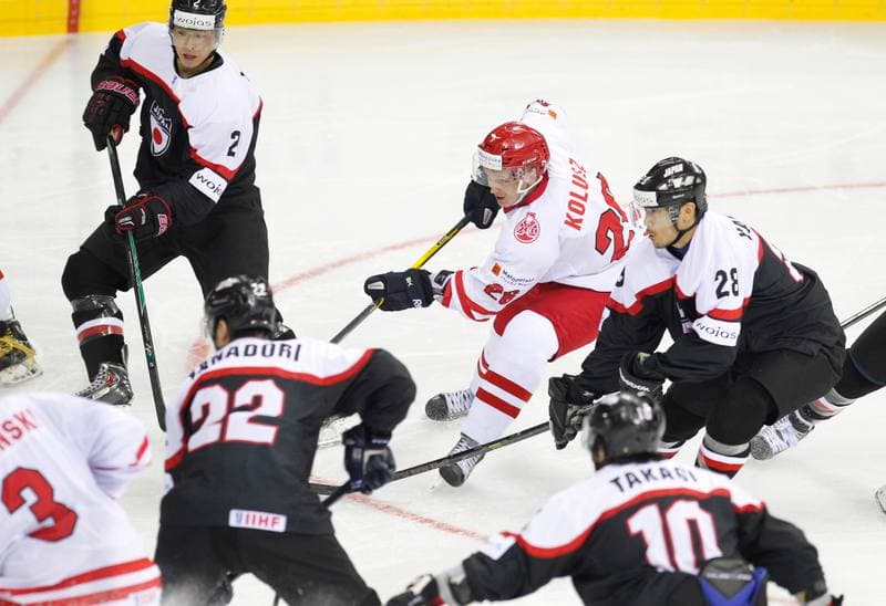 Ice Hockey. IIHF World Championship Division 1A. Poland - Japan. 20.04.2015