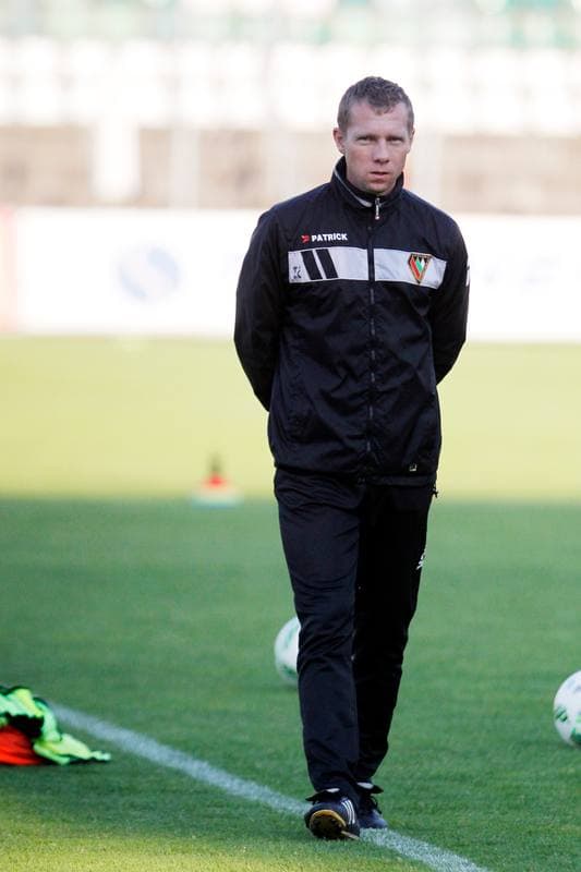 Football. Zaglebie Sosnowiec. Training. 22.09.2016