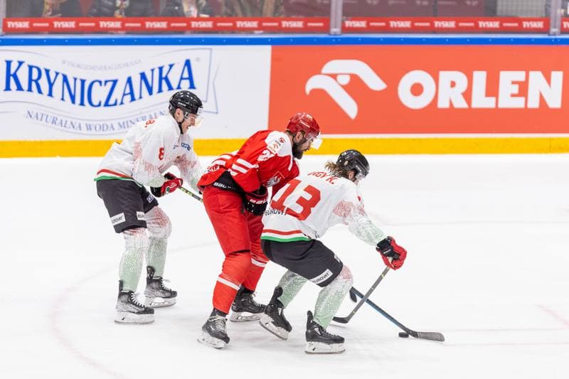 Ice Hockey. Friendly Match. Poland - Hungary. 20.04.2023