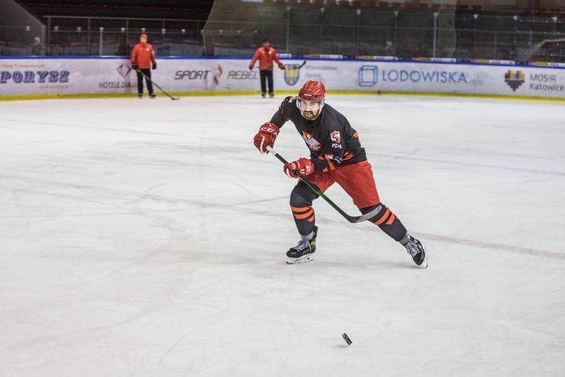 Ice Hockey. Poland national team. Training. 13.04.2021