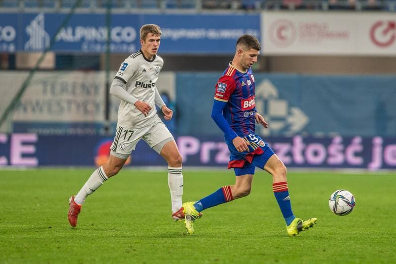 Football. PKO BP Ekstraklasa. Piast Gliwice - Legia Warsaw. 24.10.2021