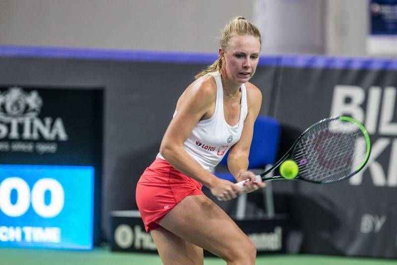 Tennis. Billie Jean King Cup. Poland - Brazil. 16.04.2021