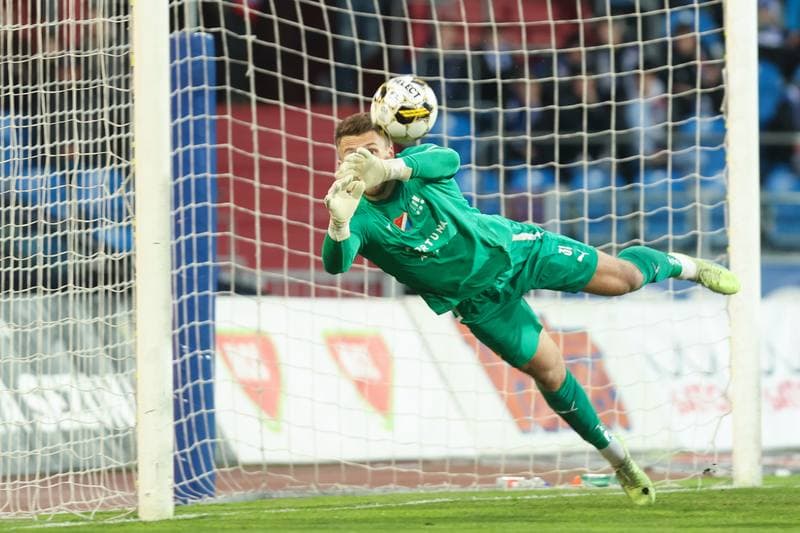 Football. Fortuna:Liga. Banik Ostrava - Slavia Prague. 25.04.2023