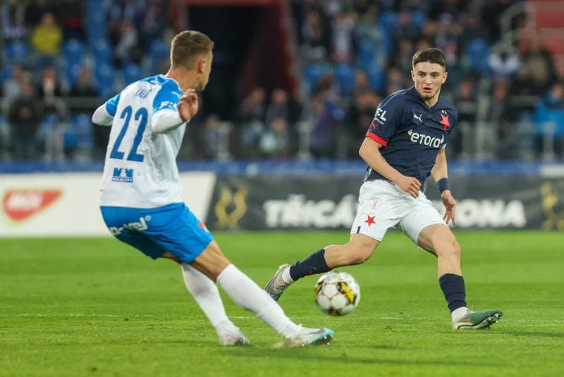 Football. Fortuna:Liga. Banik Ostrava - Slavia Prague. 25.04.2023