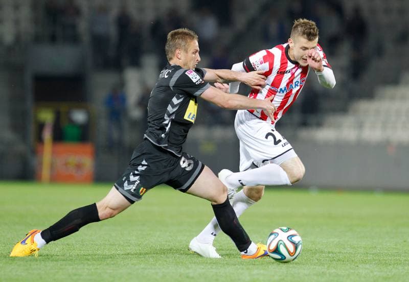 Football. T-Mobile Ekstraklasa. Cracovia Krakow - Korona Kielce. 22.05.2015