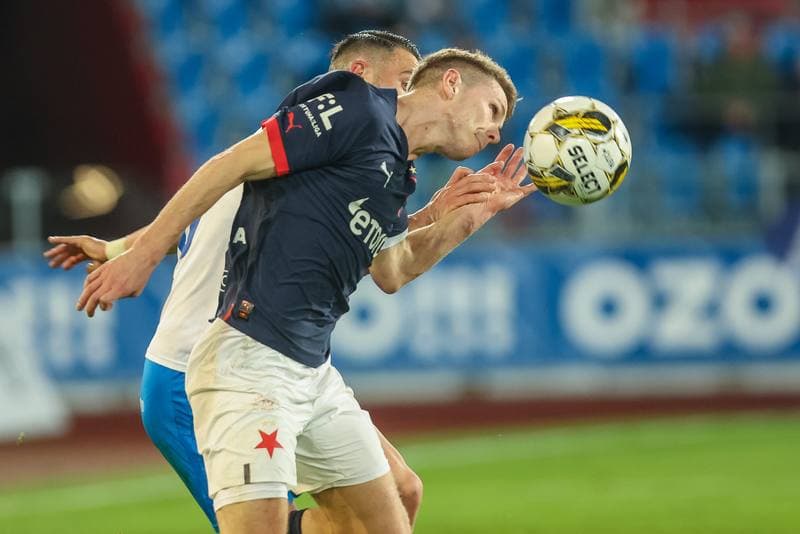 Football. Fortuna:Liga. Banik Ostrava - Slavia Prague. 25.04.2023