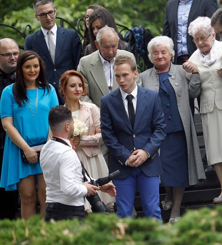 Football. Ruch Chorzow. Wedding. 23.05.2015