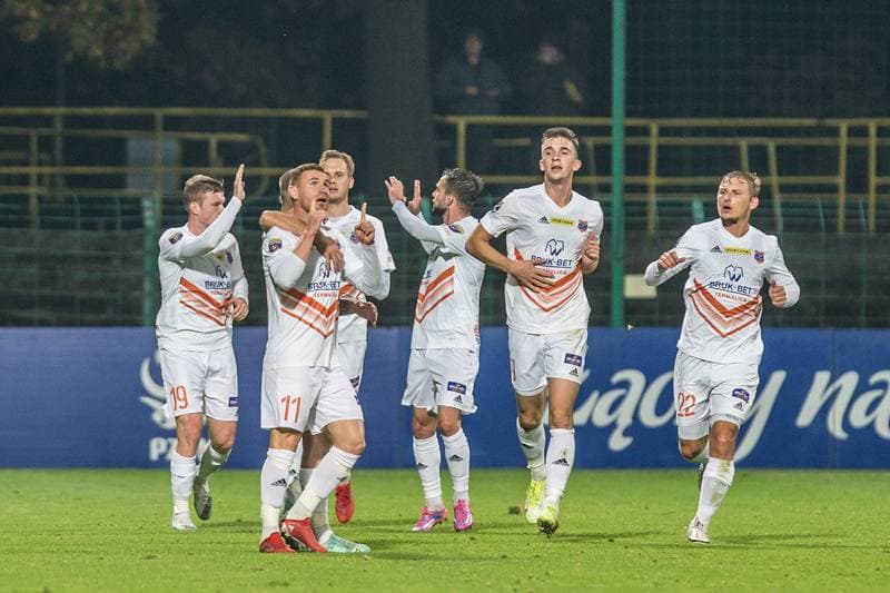 Football. Fortuna Puchar Polski. GKS Katowice - Bruk-Bet Termalica Nieciecza. 27.10.2021