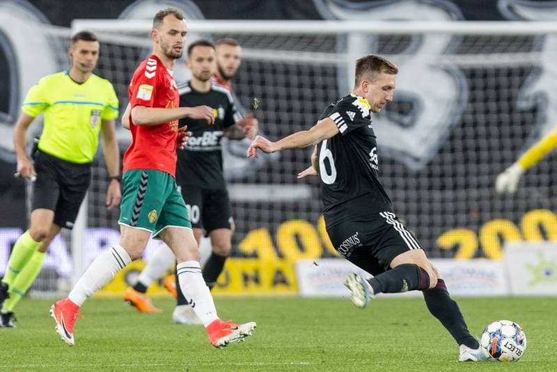 Football. Fortuna I Liga. Zaglebie Sosnowiec - LKS Lodz. 28.04.2023