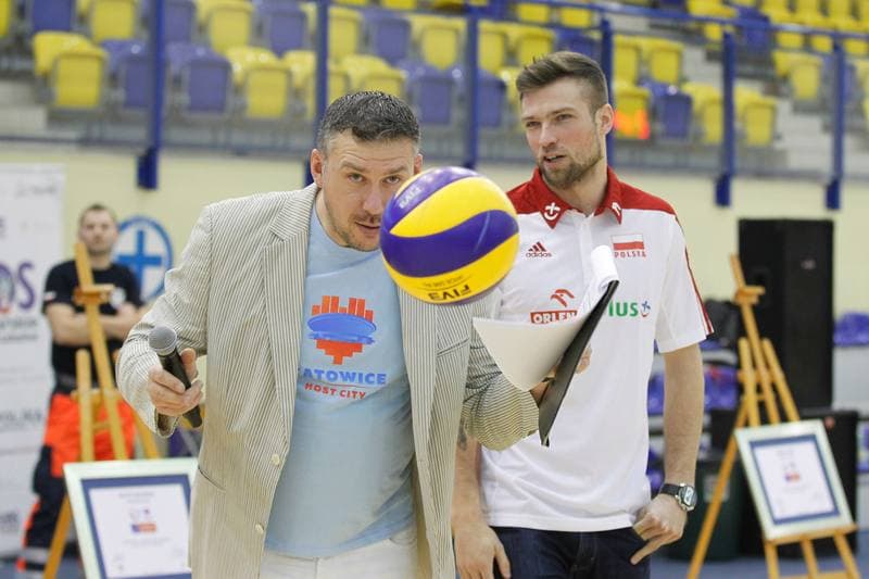 Volleyball. European Championship. Promotional Action. 05.12.2016