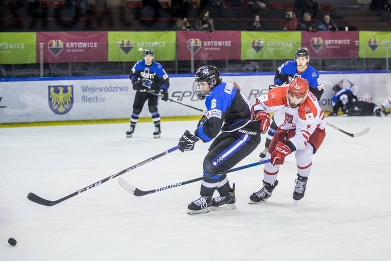 Ice Hockey. Three Seas Tournament. Poland - Estonia. 18.04.2021