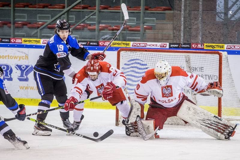 Ice Hockey. Three Seas Tournament. Poland - Estonia. 18.04.2021