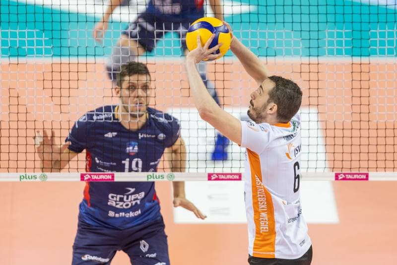 Volleyball. PlusLiga. Jastrzebski Wegiel - Grupa Azoty ZAKSA Kedzierzyn-Kozle. 03.05.2023
