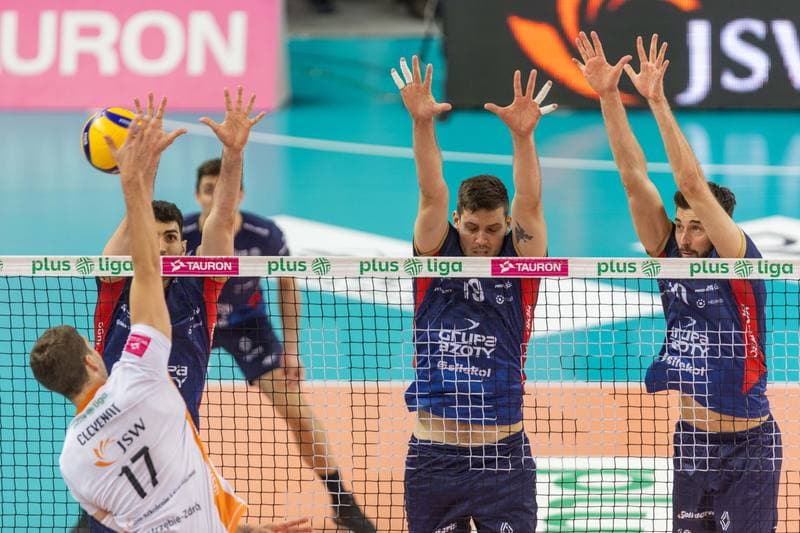 Volleyball. PlusLiga. Jastrzebski Wegiel - Grupa Azoty ZAKSA Kedzierzyn-Kozle. 03.05.2023